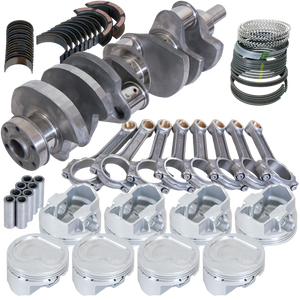 Eagle 64701000 fits Ford 351C 4.000in Crank 6.000in I-Beam Rods -18cc 4.000in Pistons Rotating Assembly
