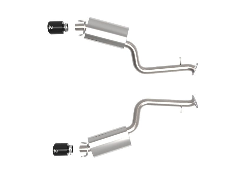 AFE 49-36060-B  14-22 fits Lexus IS350 V6 2.5in. 304 Stainless Steel Axle-Back