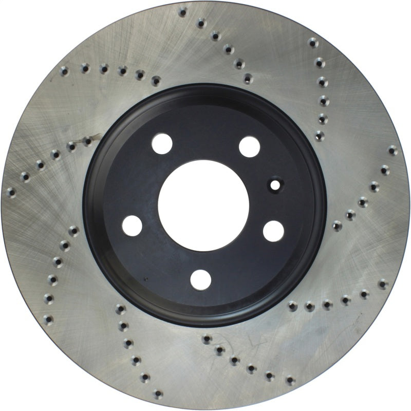 Stoptech 128.33123CL 08-11 Audi A5 Quattro / 09-12 Audi A4 Quattro Sport Cryo Drilled Left Front Rotor