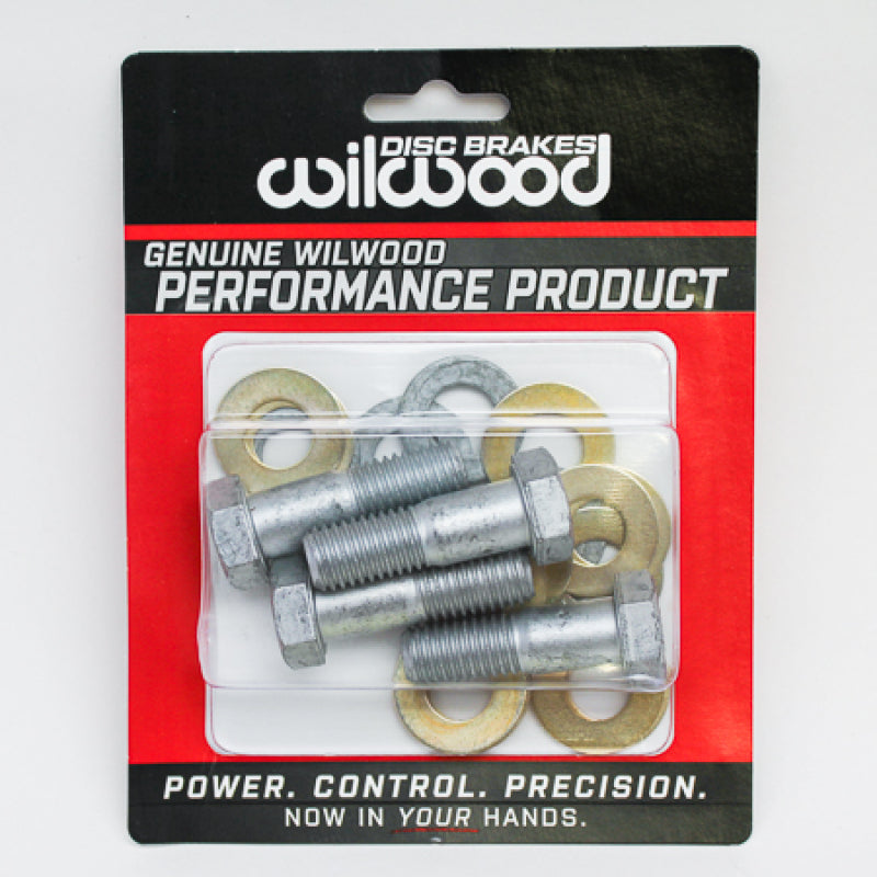 Wilwood 230-13910 Bolt Kit - C5/6 Bracket and Spindle Stepped Shank Bolt Kit