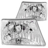 ANZO 111037 1900 fits Ford 98-20 Ranger Crystal Headlights Chrome