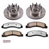 Power Stop K1893 36 fits Ford F-350 Super Duty Front Z36 Truck & Tow Brake Kit