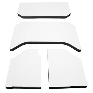 DEI 50141 11-18 fits Jeep Wrangler JK 4-Door Boom Mat Headliner-4 Piece-White
