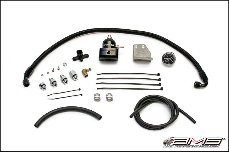 AMS AMS.04.07.0001-1 Performance fits Mitsubishi 08-15 EVO X Fuel Pressure Regulator Kit - Black