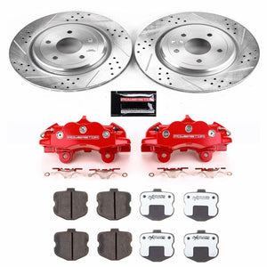 PowerStop fits Chevrolet Corvette Rear Z26 Street Warrior Brake Kit w/Calipers