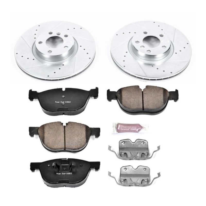 PowerStop K6061 fits BMW 10-13 X5 Front Z23 Evolution Sport Brake Kit