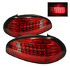 Spyder 5007162 fits Pontiac 97-03 Grand Prix LED Tail Lights Red Clear ALT-YD-P