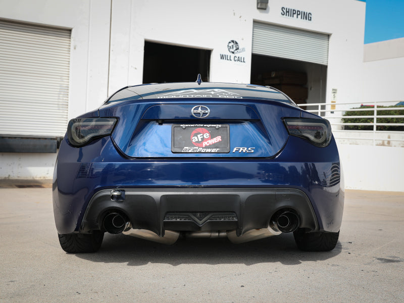 AFE 49-36023-B  Exhaust Axle-Back 13-15 fits Scion FRS / Subaru BRZ 304SS Black