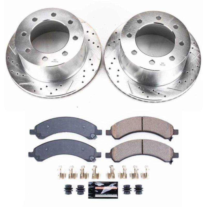 PowerStop fits Chevrolet 03-08 Express 3500 Rear Z23 Evolution Sport Brake Kit