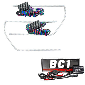 ORACLE Lighting 2203-335 Oracle fits Ford F-150/Raptor 09-14 Perimeter Halo Kit - ColorSHIFT w/ BC1 Controller