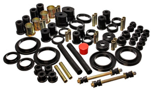 Energy Suspension 4.18113G 85-93 fits Ford Mustang Black Hyper-flex Master Bushing Set