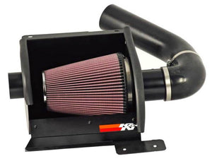 K&N Engineering 77-2570KTK K&N 97-08 fits Ford E350/#450 Econoline V10-6.8L Black High Flow Performance Kit