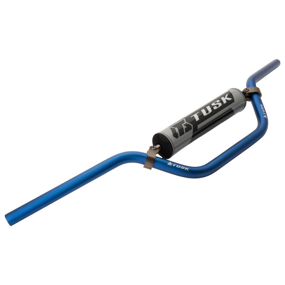 Tusk 1127790044 T-10 Aluminum 7/8" Handlebar ATV Sport Bend Blue