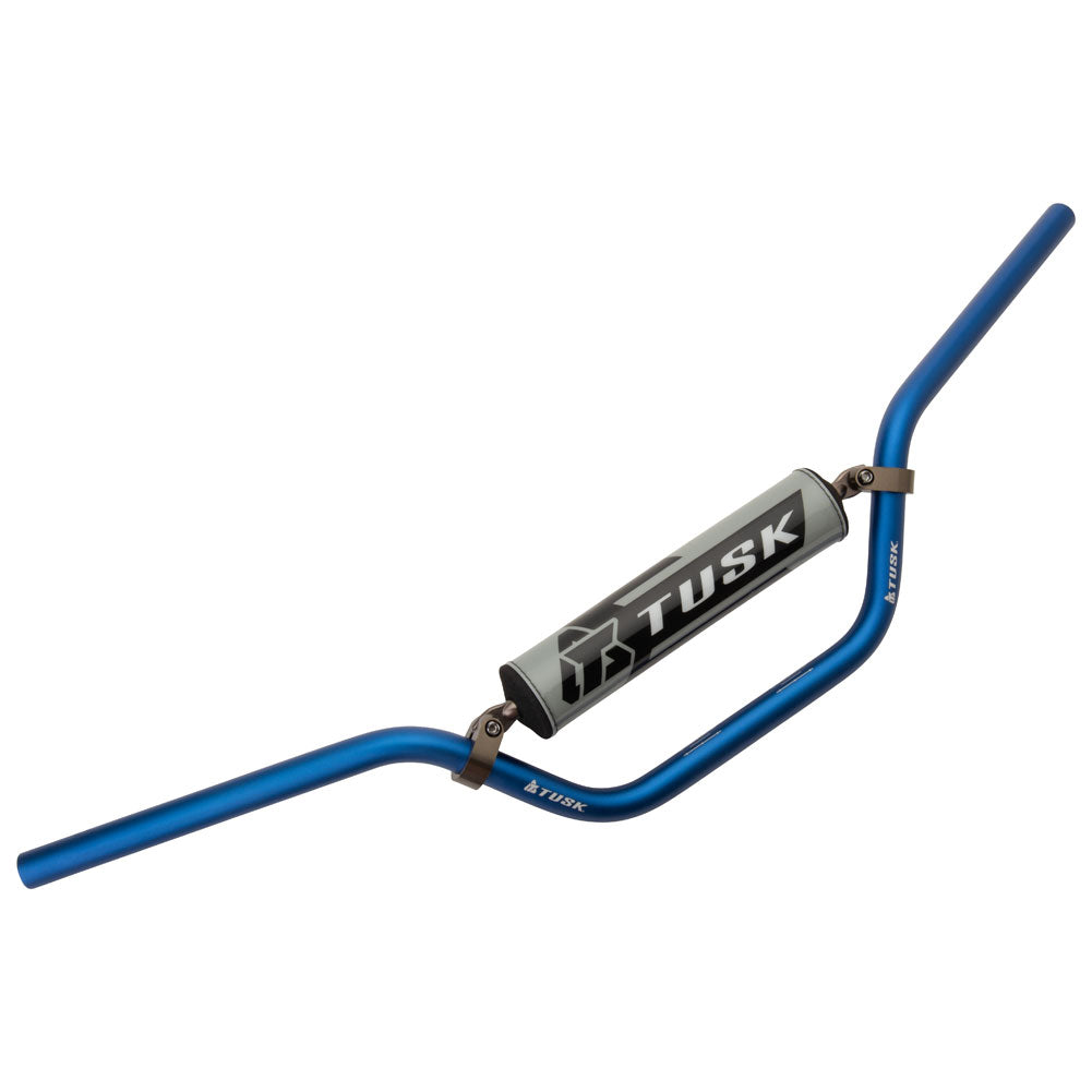 Tusk 1127790044 T-10 Aluminum 7/8" Handlebar ATV Sport Bend Blue
