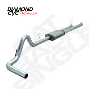 Diamond Eye Performance K3424A Diamond Eye KIT 3-1/2in Catback Single AL: 2010-2014 fits TOYOTA TUNDRA 5.7L-GAS APP