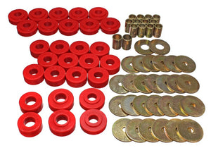 Energy Suspension 3.4111R 65-67 fits Chevy Malibu/fits Chevelle/El Camino/fits Monte Carlo Body Mount Set