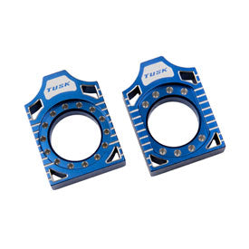 Tusk 1140330010 Racing Axle Blocks Blue