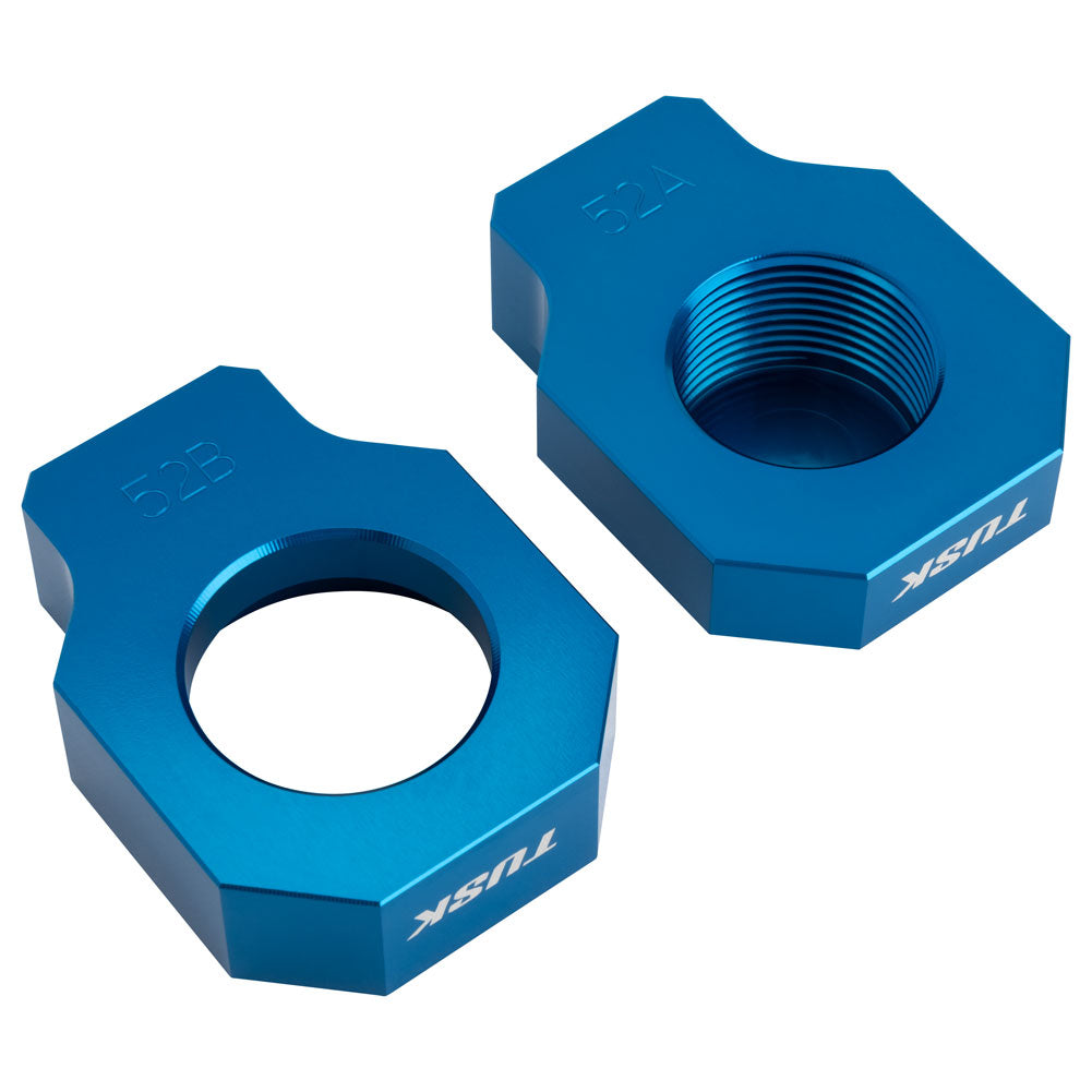 Tusk 1140330021 Racing Axle Blocks Blue