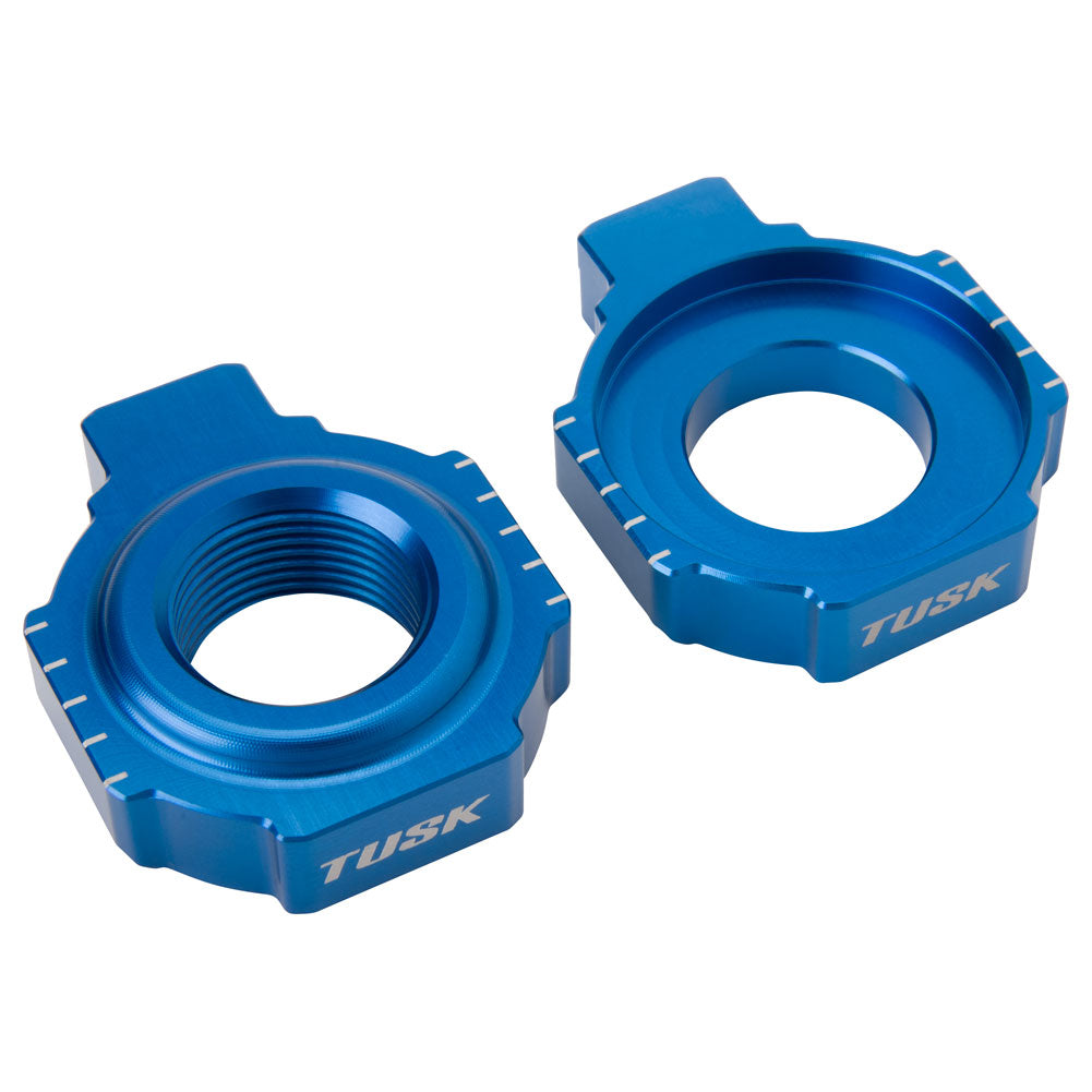 Tusk 1140330023 Racing Axle Blocks Blue