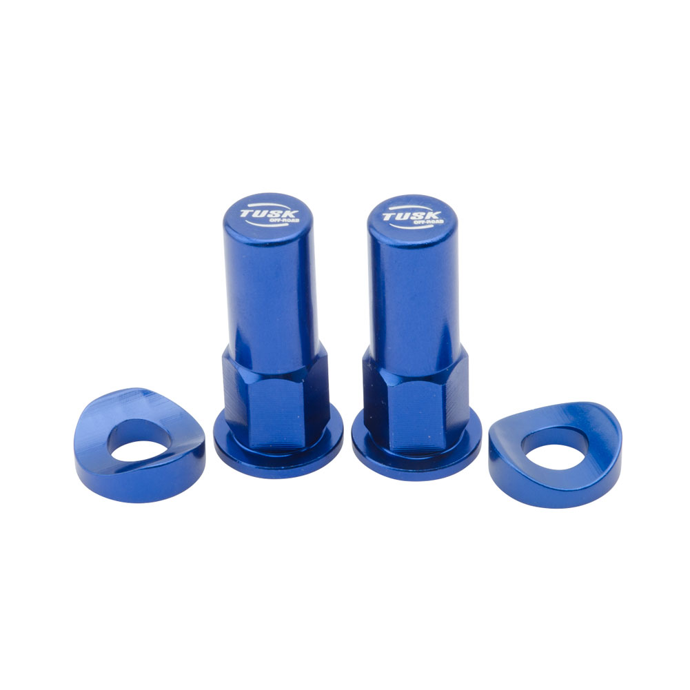 Tusk 1140350005 Rim Lock Nut/Spacer Kit  Blue