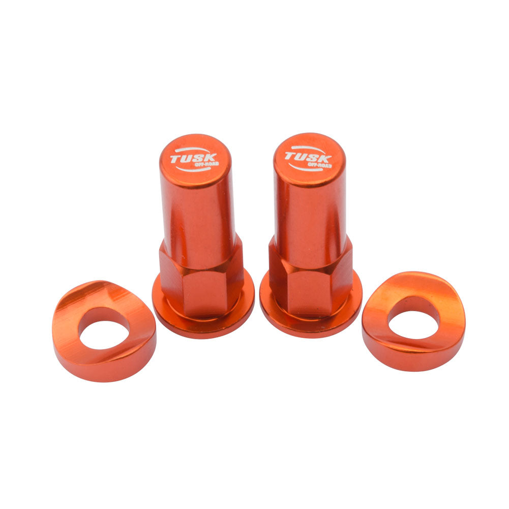Tusk 1140350007 Rim Lock Nut/Spacer Kit  Orange
