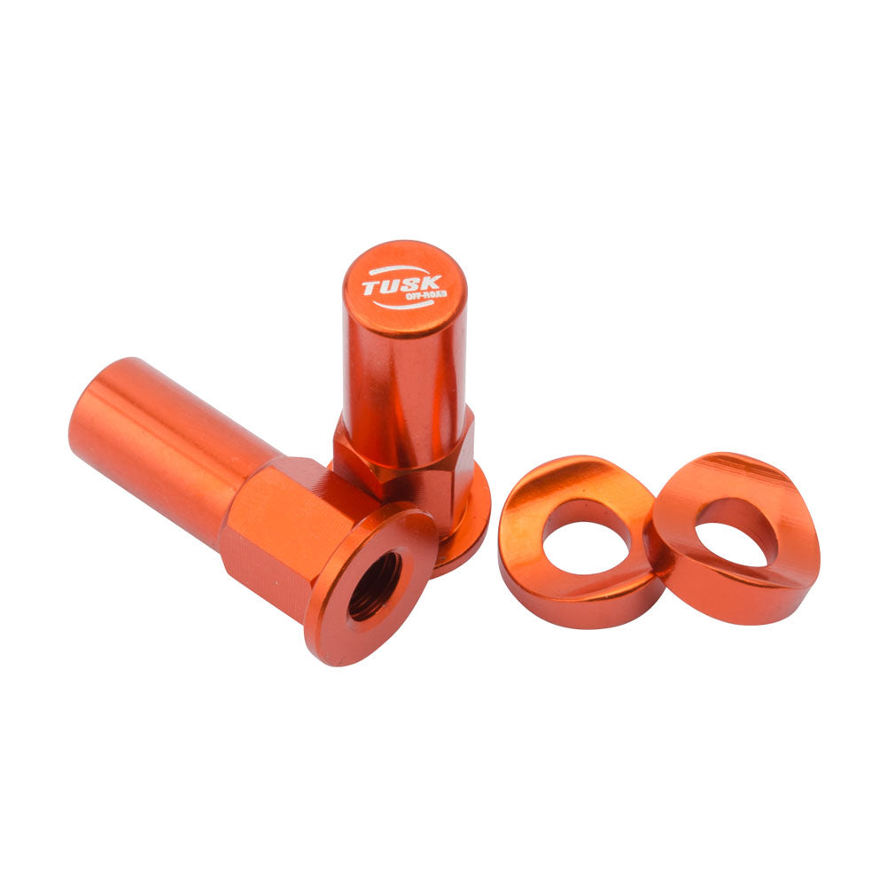 Tusk 1140350007 Rim Lock Nut/Spacer Kit  Orange