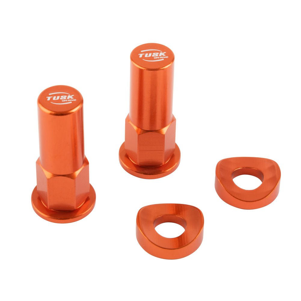 Tusk 1140350007 Rim Lock Nut/Spacer Kit  Orange