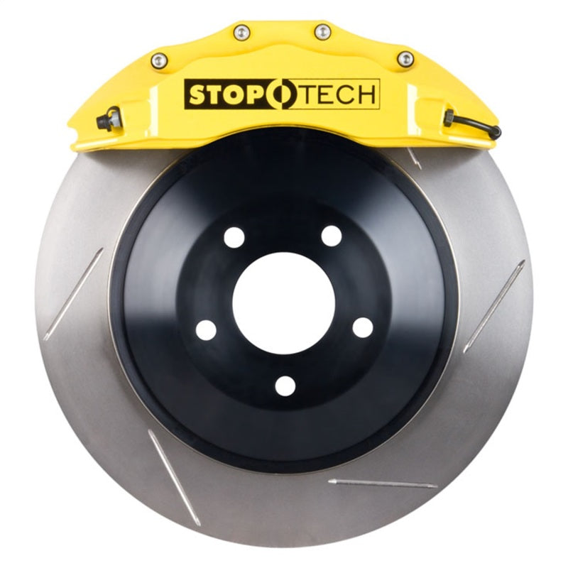 StopTech 82.243.6100.81 fits Chrysler 300C Front Touring 1-Piece BBK w/ Yellow ST-60 Calipers Slotted Rotor