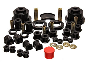 Energy Suspension 3.18134G 04 fits Pontiac GTO Black Hyper-flex Master Bushing Set