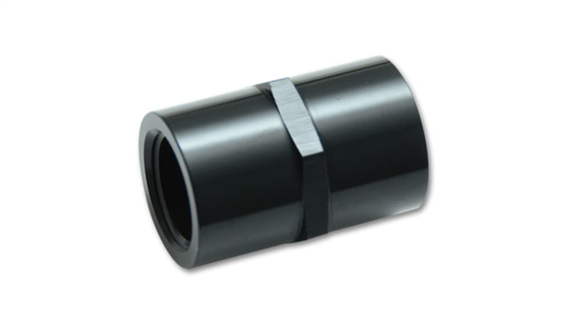 Vibrant 10382 3/8in NPT Female Pipe Coupler Fitting - Aluminum