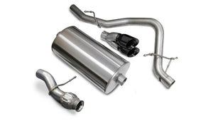 CORSA Performance 14912BLK Corsa 2009-2014 fits Chevrolet Tahoe 5.3L V8 Black Sport Cat-Back Exhaust