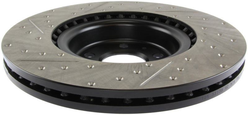 Stoptech 127.33138L Slotted & Drilled Sport Brake Rotor