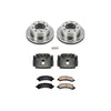 Power Stop KCOE2043 14-16 fits GMC Savana 3500 Rear Autospecialty Kit w/Cals