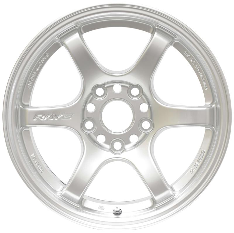 Gram Lights WGIE28AS 57DR 15x8.0 +28 4-100 Sunlight Silver Wheel