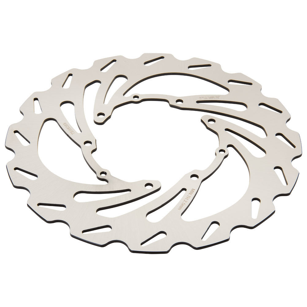 Tusk 1168490037 Stainless Steel Typhoon Brake Rotor, Front