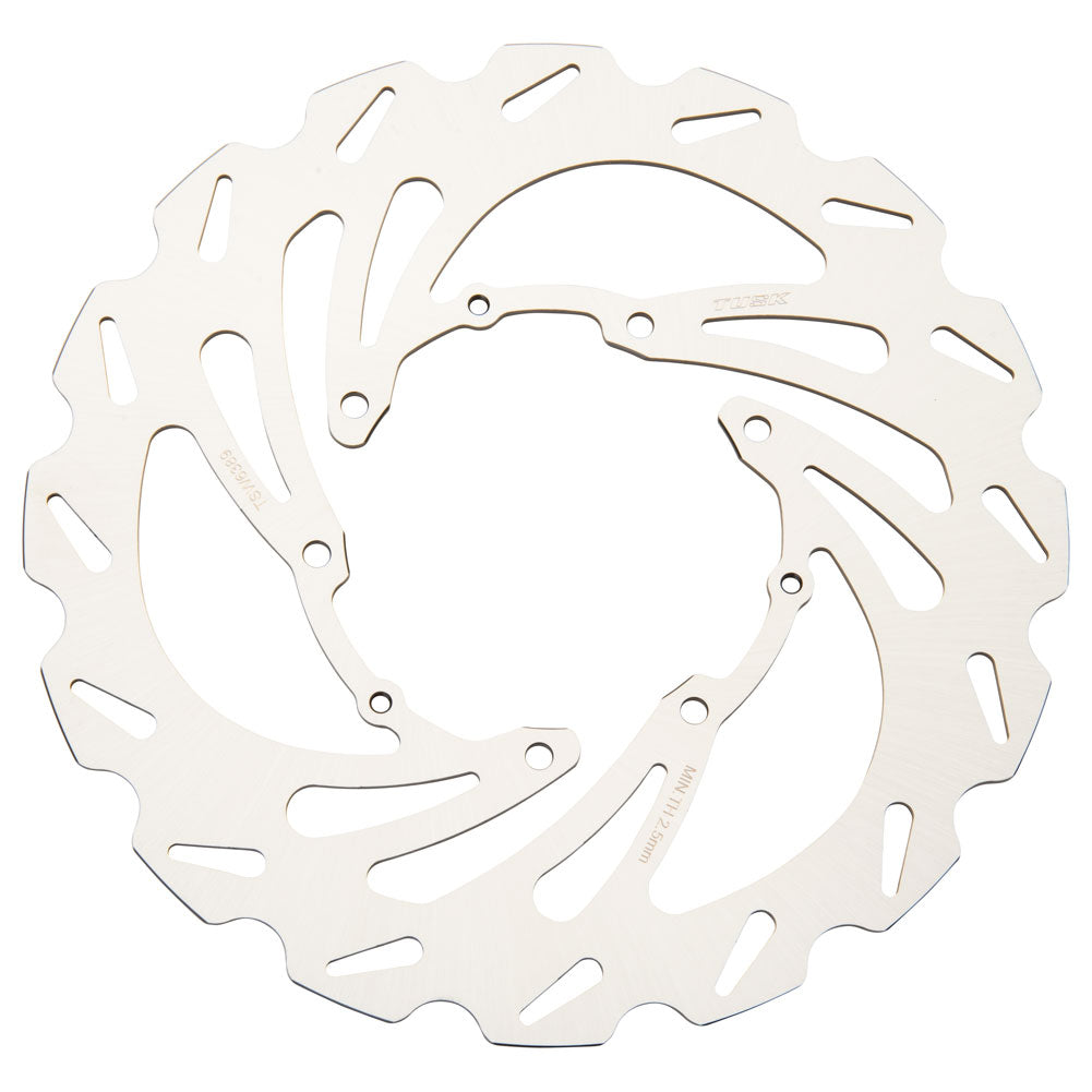 Tusk 1168490037 Stainless Steel Typhoon Brake Rotor, Front