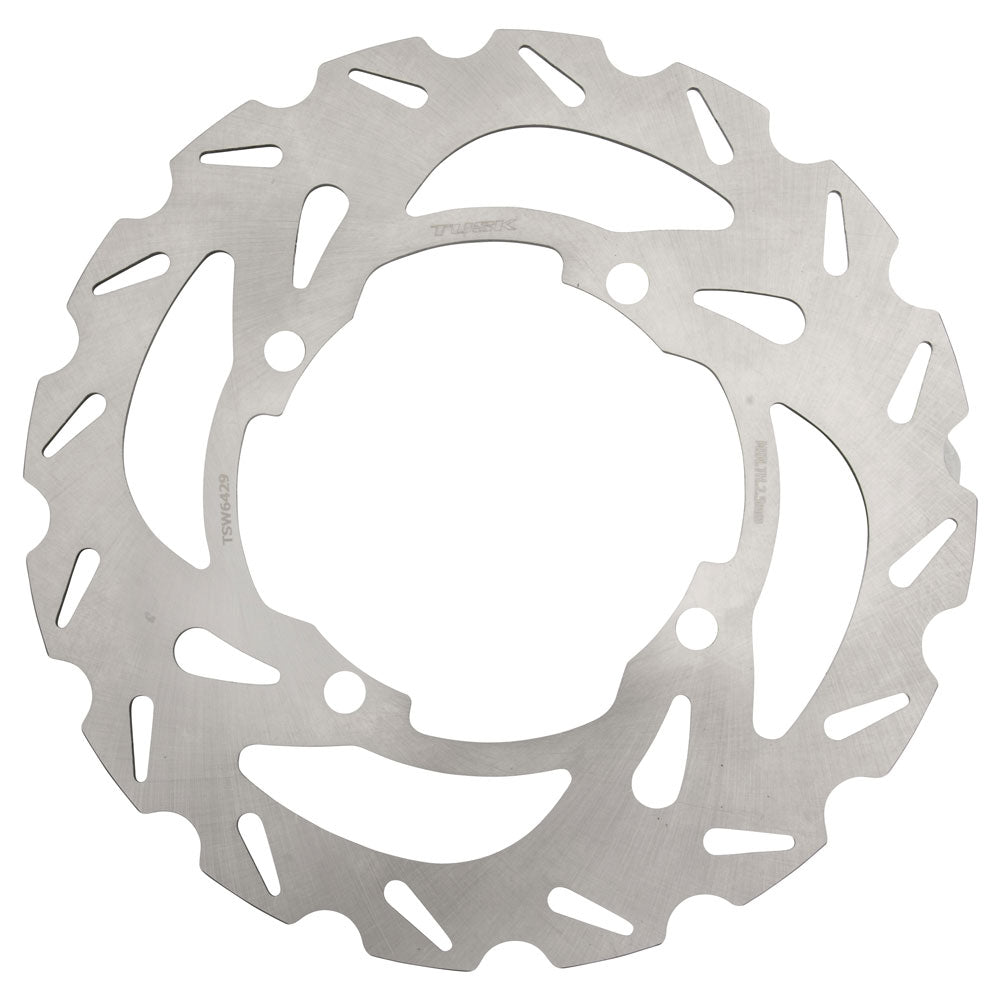 Tusk 1168490038 Stainless Steel Typhoon Brake Rotor, Front