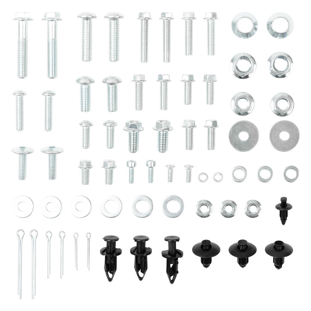 Tusk 1168760001 62-Piece Metric ATV Trail Bolt Kit