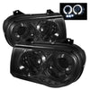 Spyder 5009159 fits Chrysler 05-10 300C Projector Headlights LED Halo LED Smke