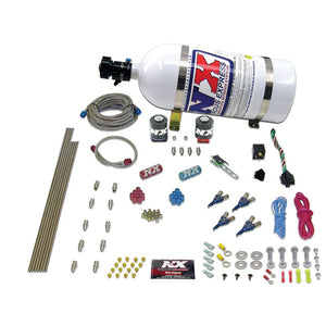Nitrous Express 80045-12 4 Cyl Alcohol Nitrous Kit (125-275HP) w/Composite Bottl