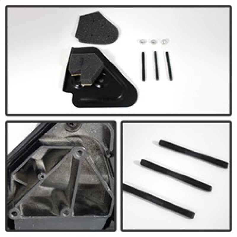 9925061 Xtune fits Dodge 94-01 Ram Manual Extendable Manual Adjust Mirror Righ