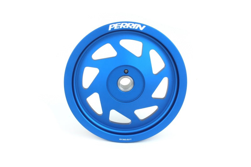 Perrin PSP-ENG-106BL 2022 BRZ/86 / 19-22 fits Subaru WRX Lightweight Crank Pulley (FA/FB Eng w/Small Hub) - Blue