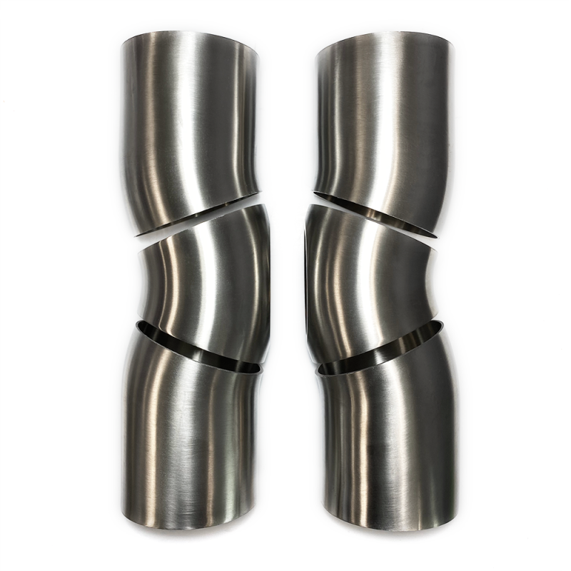 Stainless Bros 622-06363-9003 SS304 Collector 2.5in X-Pipe (Small Crossover) Wel