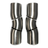 Stainless Bros 622-06363-9003 SS304 Collector 2.5in X-Pipe (Small Crossover) Wel