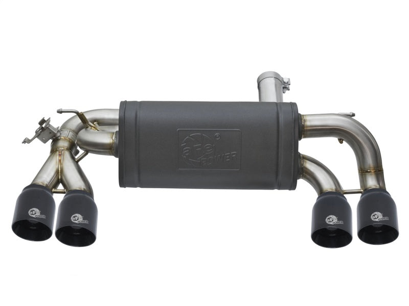 AFE 49-36333-B rce XP 3in - 2 1/2in Axle Back 304SS Exhaust w/ Black Tips 16-17