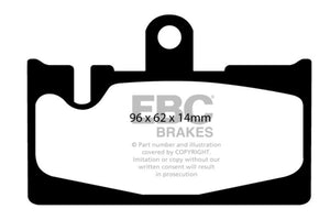 EBC DP31397C 01-06 fits Lexus LS430 4.3 Redstuff Rear Brake Pads