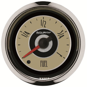 AutoMeter 1109 AutoMeter Gauge Fuel Level 2-1/16in. Programmable Cruiser