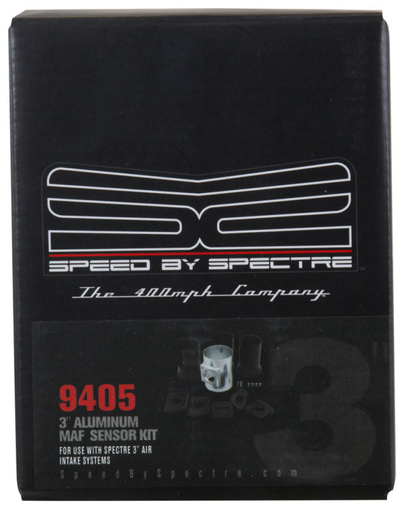 Spectre 9405 Mass Air Flow Sensor Adapter Kit (3in.) - Aluminum