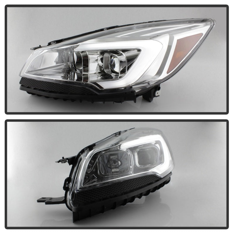 xTune 9042928 13-16 fits Ford Escape 13-16 LED Light Bar Halogen Proj Headlight