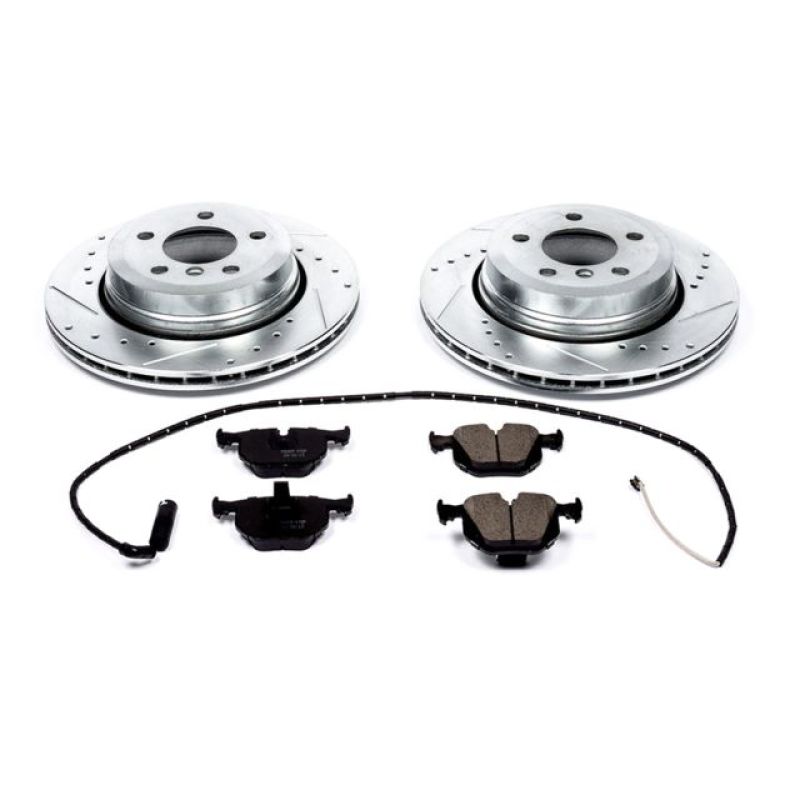PowerStop K5738 fits BMW 04-10 X3 Rear Z23 Evolution Sport Brake Kit